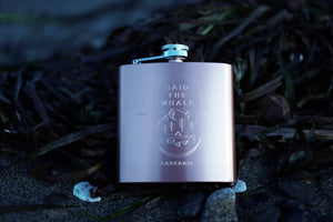 Brushed Copper Stainless Steel Cascadia 6oz Flask